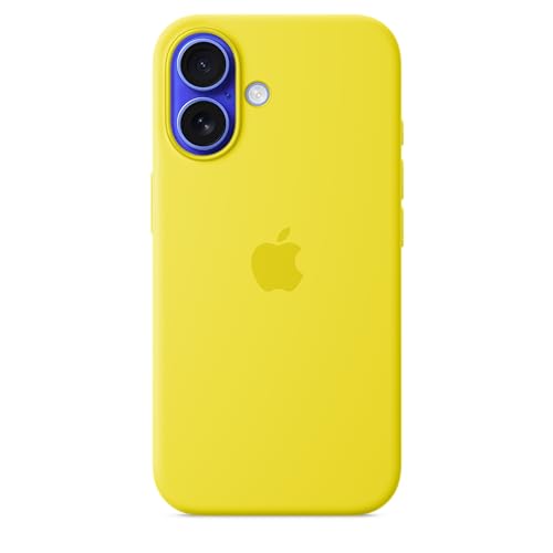 Apple Custodia Magsafe In Silicone Per Iphone 16 - Giallo Carambola 