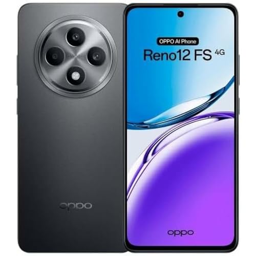 Oppo Reno12Fs 4G - Smartphone Sbloccato Con Ia, 16 Gb (8 Gb+8 Gb) 512 Gb, Schermo 2.5D Amoled 6.7", Fotocamera 50+8 +32 Mp, Android, Ip64, Batteria 50