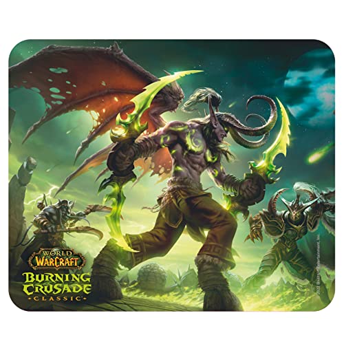 Abystyle - World Of Warcraft Tappetino Per Mouse Flessibile Illidan