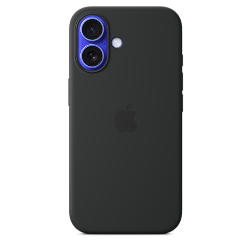 Apple Custodia Magsafe In Silicone Per Iphone 16 - Nero 