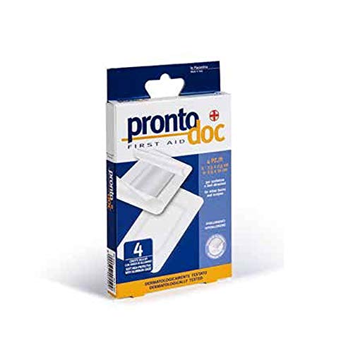 Cerotti Alluminio Abrasioni Scottature Conf.4 Pz.