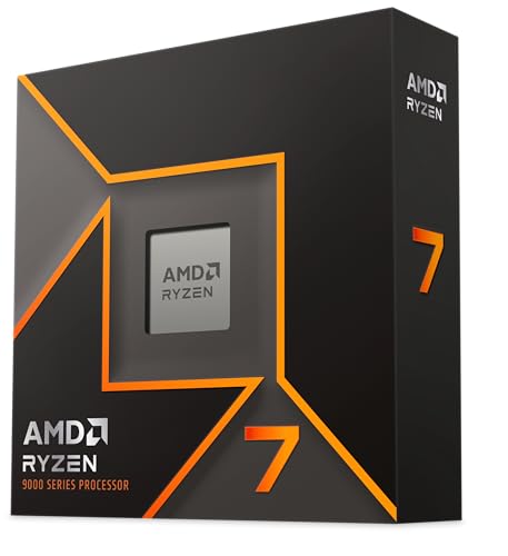 Amd Ryzen 7 9700X Processore 8 Core/16 Thread, Architettura Zen 5, 40 Mb Di Cache L3, Tdp Di 65 W, Boost Di Frequenza Fino A 5,5 Ghz, Socket Am5, Ddr5
