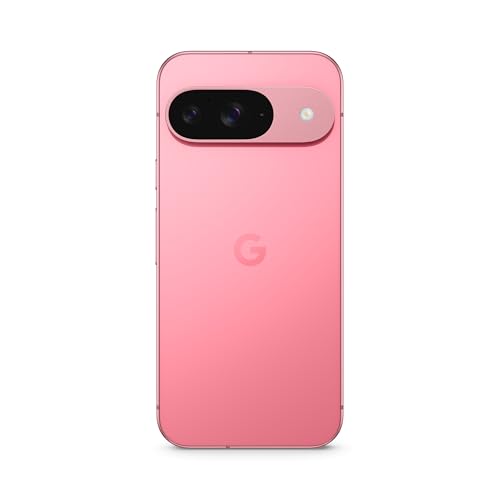 Google Pixel 9 - Smartphone Android Sbloccato Con Gemini, Fotocamera Avanzata, Batteria Con 24 Ore Di Autonomia E Display Actua Da 6,3" - Rosa Peonia,