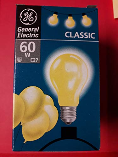 General Electric Lamp. Goccia Color 60W Gialla 230V