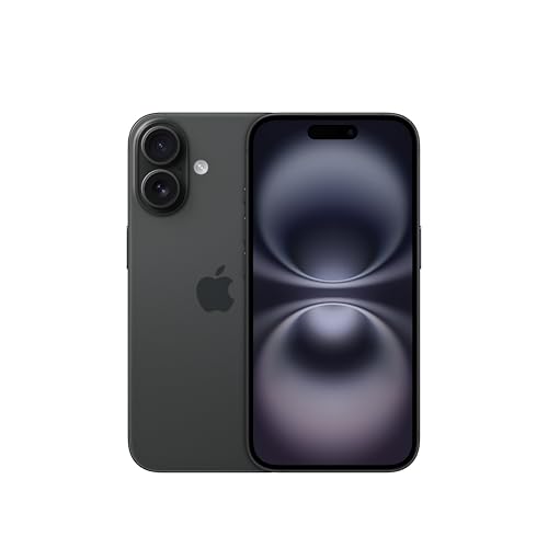 Apple Iphone 16 256 Gb: Telefono 5G Con Controllo Fotocamera, Chip A18 E Tanta Autonomia In Più. Compatibile Con Airpods; Nero