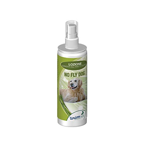 Union Bio Repellente Contro Pappataci, Flebotomi, Zanzare, Mosche - Spray Per Cani, Vegetale Naturale Leishmaniosi E Filariosi 125 Ml