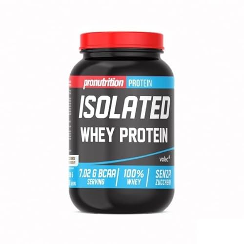 Pronutrition Protein Isolated Whey100% Cioccolato Bianco 908G, Proteine Whey Isolate, Proteine In Polvere, Recupero Muscolare, Potenziamento Muscolare