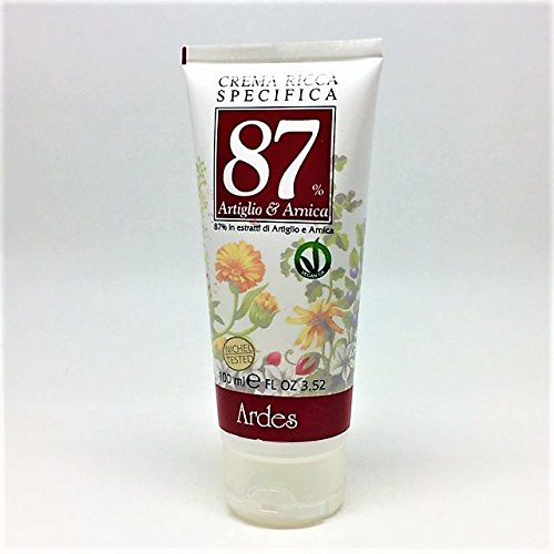 Crema Ricca Artiglio & Arnica 87% Da 100 Ml - Per Artriti, Dolori Osteo-Articolari E Contusioni
