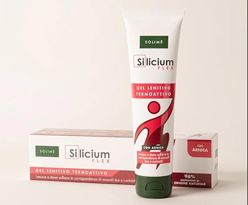 Solimè - Silicium Flex Gel Lenitivo Termoattivo - Lenisce E Dona Sollievo A Muscoli Tesi E Contratti - 100 Ml