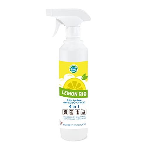 Anticalcare Lemon Bio 500Ml, Detersivo Ecologico 4 In 1