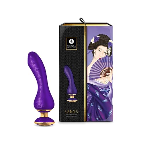 Shunga Sanya Vibratore Classico Purple 11,5 Cm