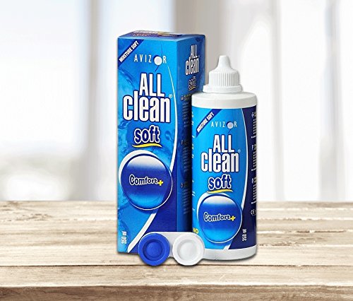 Avizor All Clean Soft Liquido Per Lenti A Contatto. Soluzione Unica Per La Pulizia E La Disinfezione Di Tutti I Tipi Di Lenti A Contatto Morbide. 1 X 