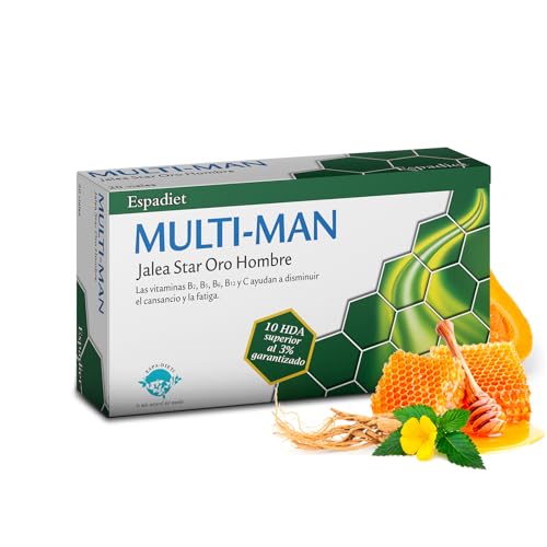 Montstar Jalea Multi Man Real Star Oro 20 Viales 10Ml