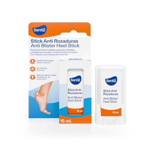 Senti2 Stick Anti-Sfregamento 15 Ml, Previene Vesciche E Sfregamenti, Adatto A Tutto Il Corpo, Non Macchia