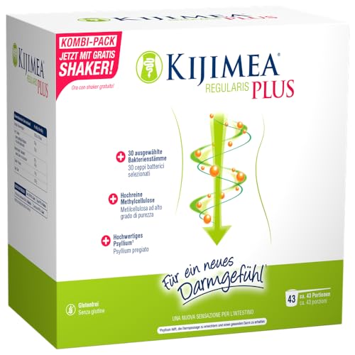Kijimea® Regularis Plus – Per Una Nuova Sensazione Di Intestino | Con Metilcellulosa Squisita, Psyllium Naturale E 6 Ceppi Di Colture Batteriche Selez