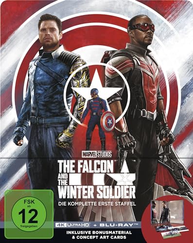 The Falcon And The Winter Soldier - Staffel 1 - Limited Edition (2 4K Ultra Hd) (+ 2 Blu-Ray)