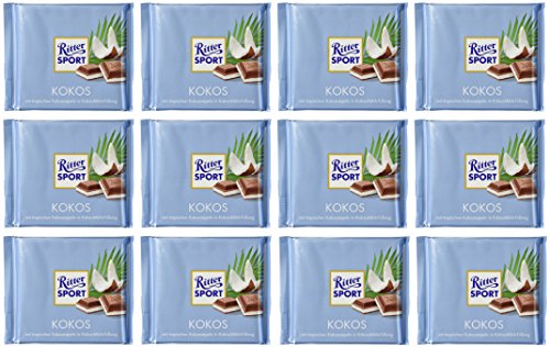 Ritter Sport Kokos 100G (12-Pack)
