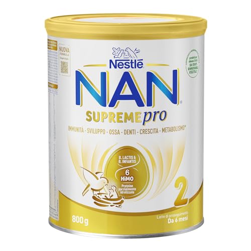 Nestlé Nan Supremepro 2 Latte Di Proseguimento In Polvere Da 6 Mesi, Latta 800G