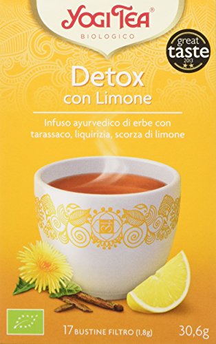 Yogi Tea Detox Con Limone - 17 Bustine Filtro [30.6 Gr]