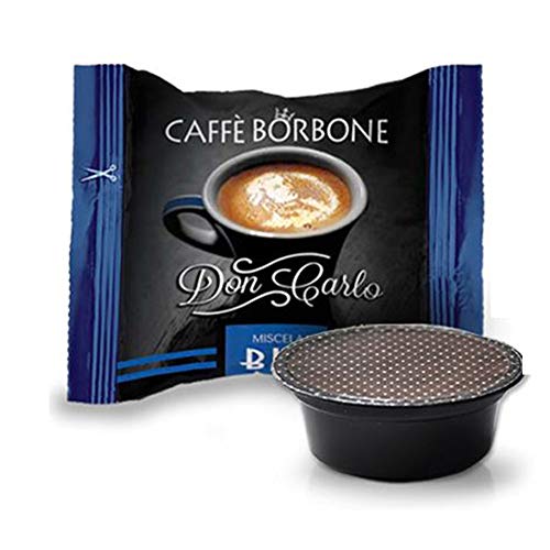 200 Capsule Compatibili A Modo Mio Caffe' Borbone Don Carlo Miscela Blu