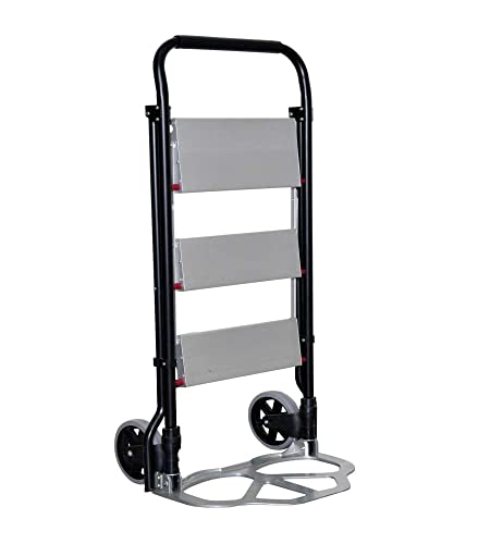 Scala-Carrello Portata Max Kg. 70 Per Trolley E Kg. 300 Per Scala Dimensioni Trolley Cm. 43 X 47 X 111 Dimensioni Scala Cm. 47 X 66X 105 Peso Kg. 7 Ru