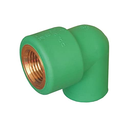 Gomito Filettato Aquatherm 20 X 1/2" Fem. Fusiotherm Tubo Verde