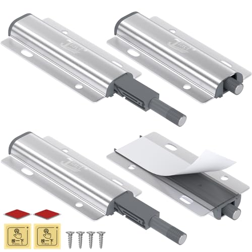 Push Pull Per Ante Jiayi 4 Pezzi Apertura A Pressione Ante Chiusura Magnetico Pressione Home Push To Open Custodia In Alluminio Chiusura Push Pull Ant