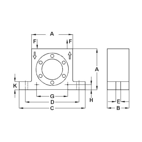 Netter Vibration Vibratore A Turbina 02705000 Nct 5 Frequenza Nominale (A 6 Bar): 27600 Giri/Min, 1/4, 1 Pezzo.