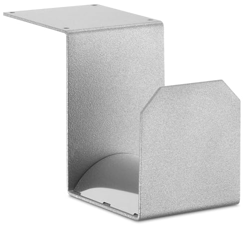 Portatubo Quadrato Per Fontane Da Giardino In Ferro Antiruggine Belfer 42/Pgq Alluminio
