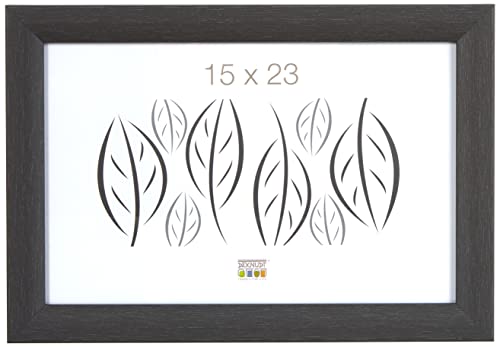 Deknudt Frames Cornice Portafoto Dipinta Grigio, Legno, 15 X 23 Cm