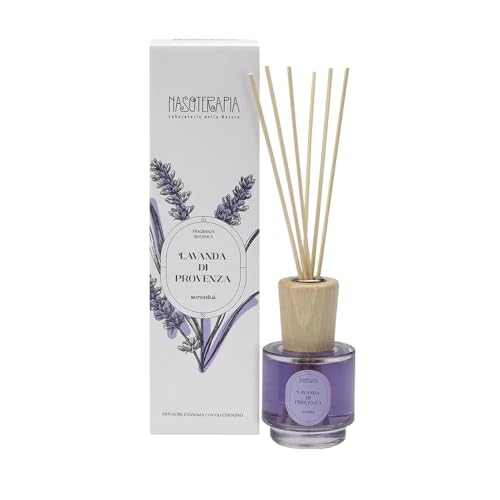 Diffusore D'Essenza Con Bastoncini Muschio Bianco 100Ml (Sweet Lavander)