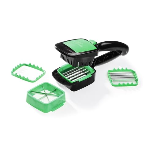 Genius Nicer Dicer Quick - Affettatrice Per Verdure, 5 Pezzi