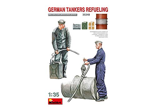 German Tankers Refueling Kit 1:35 - Miniart - Kit Figure Militari - Kit Di Montaggio