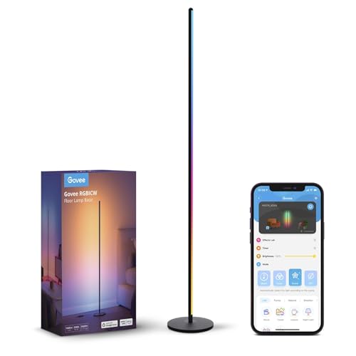 Govee Led Floor Lamp Éclairage De Plancher Intelligent Wi-Fi/Bluetooth
