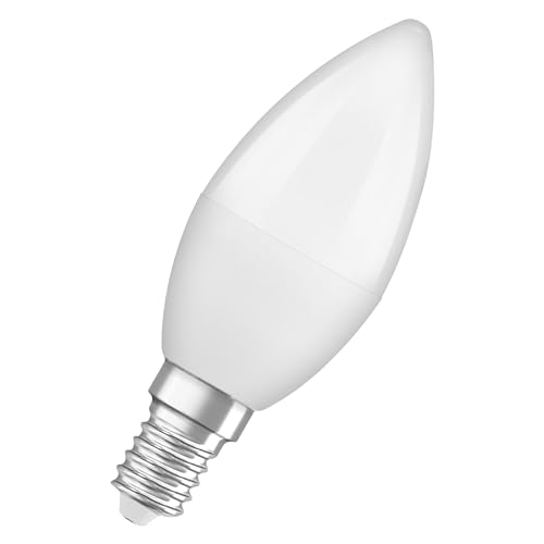 Osram Lampada Led Led Superstar Classic Con Lampadina A Forma Di B Con Tre Scene Luminose: Relax, Attiva, Sonno. In Plastica Satinata, 4,9W, Attacco E