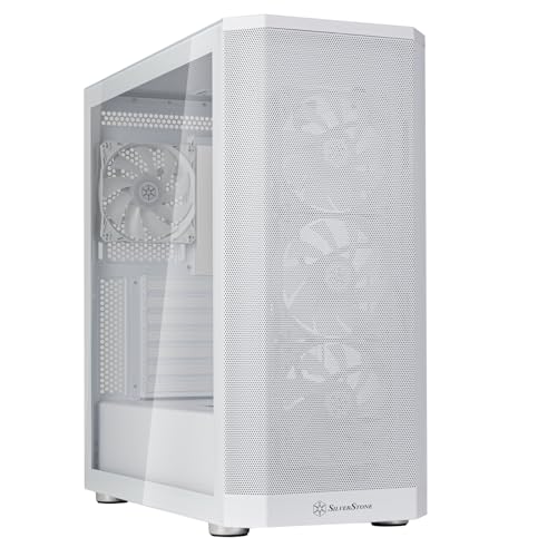 Silverstone Technology Fara 514X (Weiß, Tempered Glass)