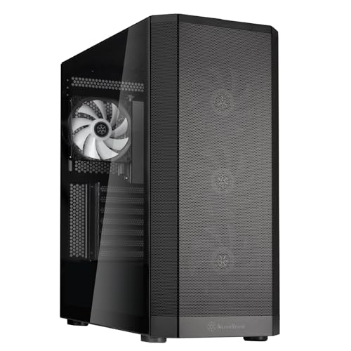 Silverstone Technology Fara 514X (Schwarz, Tempered Glass)