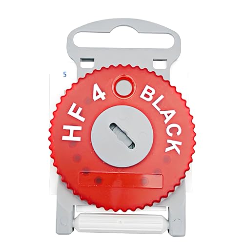 Filtri Per Apparecchio Acustico Hf4 - Protettore Cerume - Bloccano La Cera E Proteggono L'Apparecchio Acustico - Hf4 Black Cerume Filtro (Rosso)