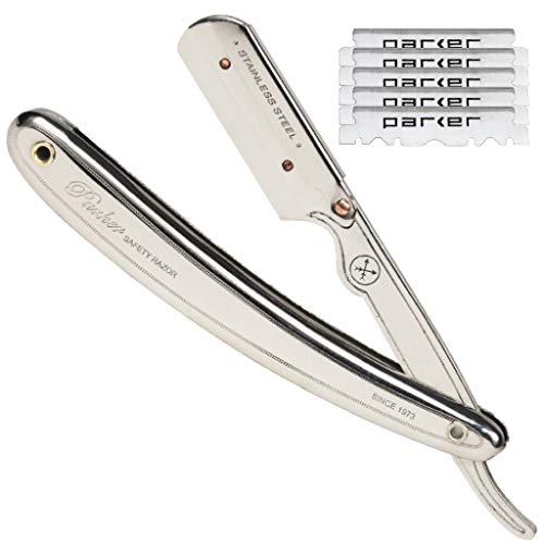 Parker Safety Razor Rasoio A Mano Libera Tipo Shavette 31R