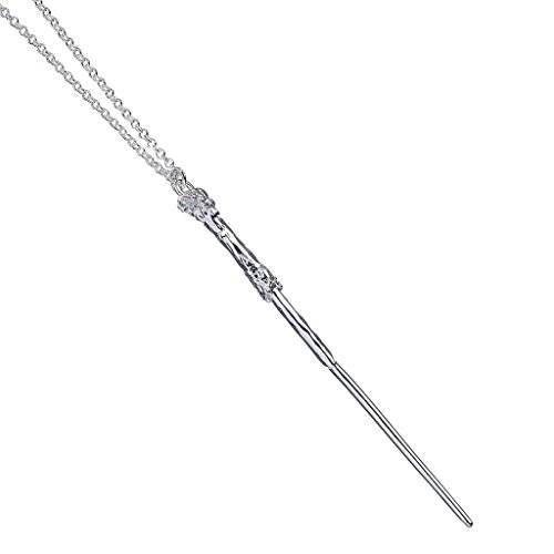 Harry Potter Licenza Ufficiale Collana Bacchetta Argento