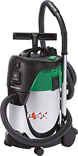 Hikoki Hik-Rp300Ydlwaz, Rp300Ydlwaz-Aspirador 1000W Con Toma Para Herramienta Depósito De 30L Rp300Ydl, Nero, 1000 W, 23 Litri