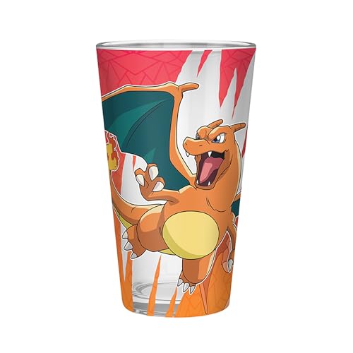 Abystyle - Pokemon Vetro Xxl Dracaufeu