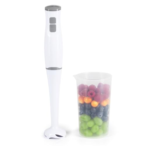 Gourmetmaxx Frullatore E Frullatore – Con Robuste Lame In Acciaio Inox | Blender Elettrico Con Contenitore Di Miscelazione Da 700 Ml E Miscelatore Rim