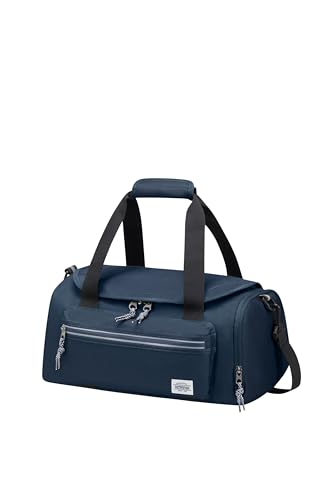 American Tourister Brightup Ryanair - Borsa Da Viaggio Con Zip, 25 X 20 X 40 Cm, 22 L, Colore: Blu (Navy), Blu (Navy), Reisetasche 40 Cm, Borse Da Via