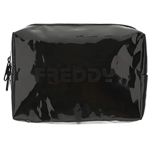 Freddy - Beauty Case Iridescente Con Logo Freddy Nero, Nero, Unica