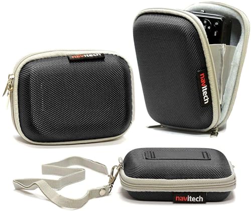 Navitech Custodia Rigida Nera Per Fotocamera – Compatibile Con La Fotocamera Digitale Kodak Pixpro Fz55, Nero, Taglia Unica