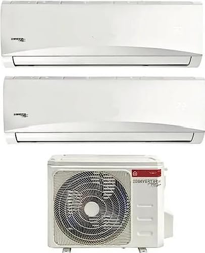 Climatizzatore Dual Split 12000 + 12000 Btu, A++/A+, Pompa Di Calore