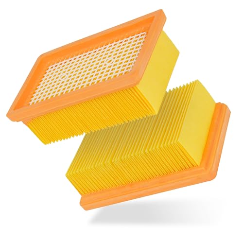 Staubpirat 2 Filtri Pieghevoli Piatti Per Kärcher Come Kfi 4410, Codice Articolo 2.863-005.0