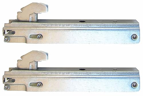 Whirlpool - Glem Gas - Baumatic - Ariston - Filippi - Franke - Kit 2 Cerniere 170 X 23 Mm. Per Porta Forno Con Doppio Vetro - Kcf6910