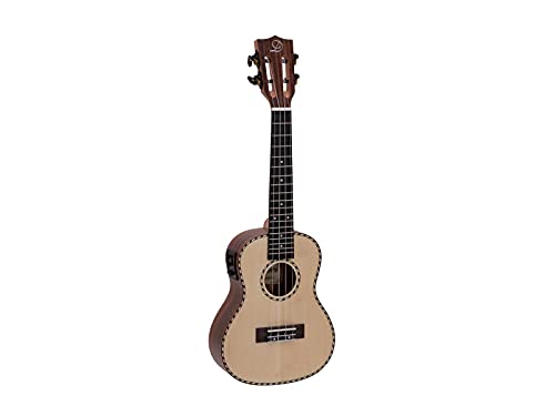 Dimavery Uk-800 - Ukulele Da Concerto, In Abete Rosso Massiccio | Ukulele Da Concerto Con Pickup